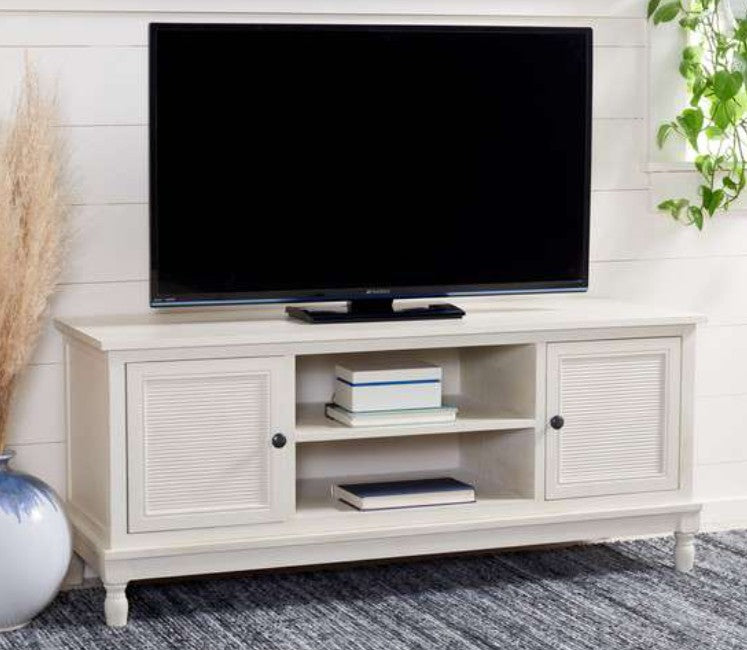 Safavieh Ryder 2 Door 1 Shelf Media Stand - Distressed White