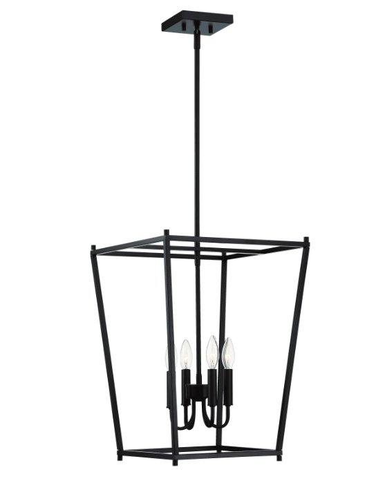 Park Harbor 4 Light 15" Wide Taper Candle Pendant