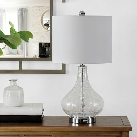 Safavieh Brooks 24. Modern Glass Table Lamp