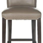 Safavieh Seth 25.9 in. Leather Counter Stool