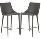 SET OF 2 - Summerset Counter Stool Black