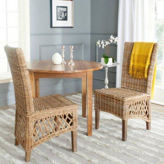SET OF 2 - Sumatra 19"h Rattan Side Chair